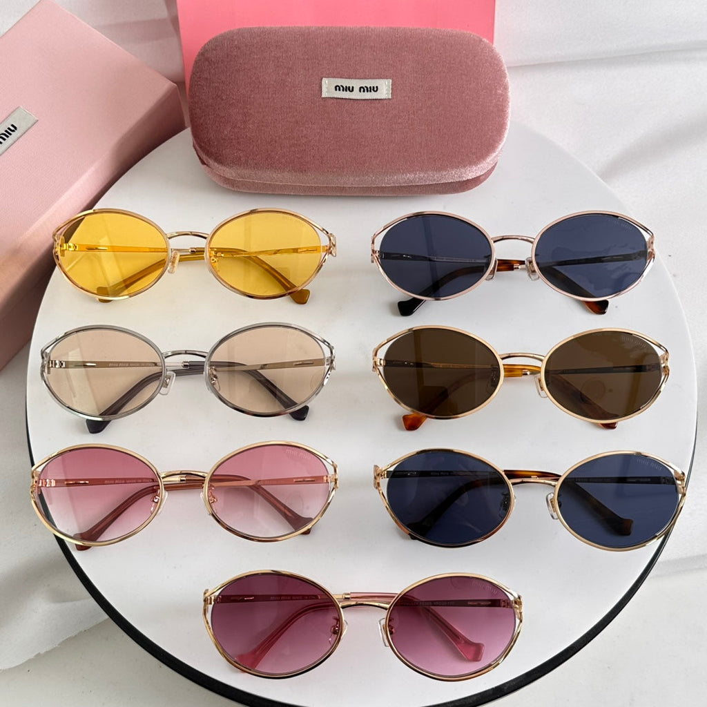 LOGO SUNGLASSES SMU52Y IN METAL