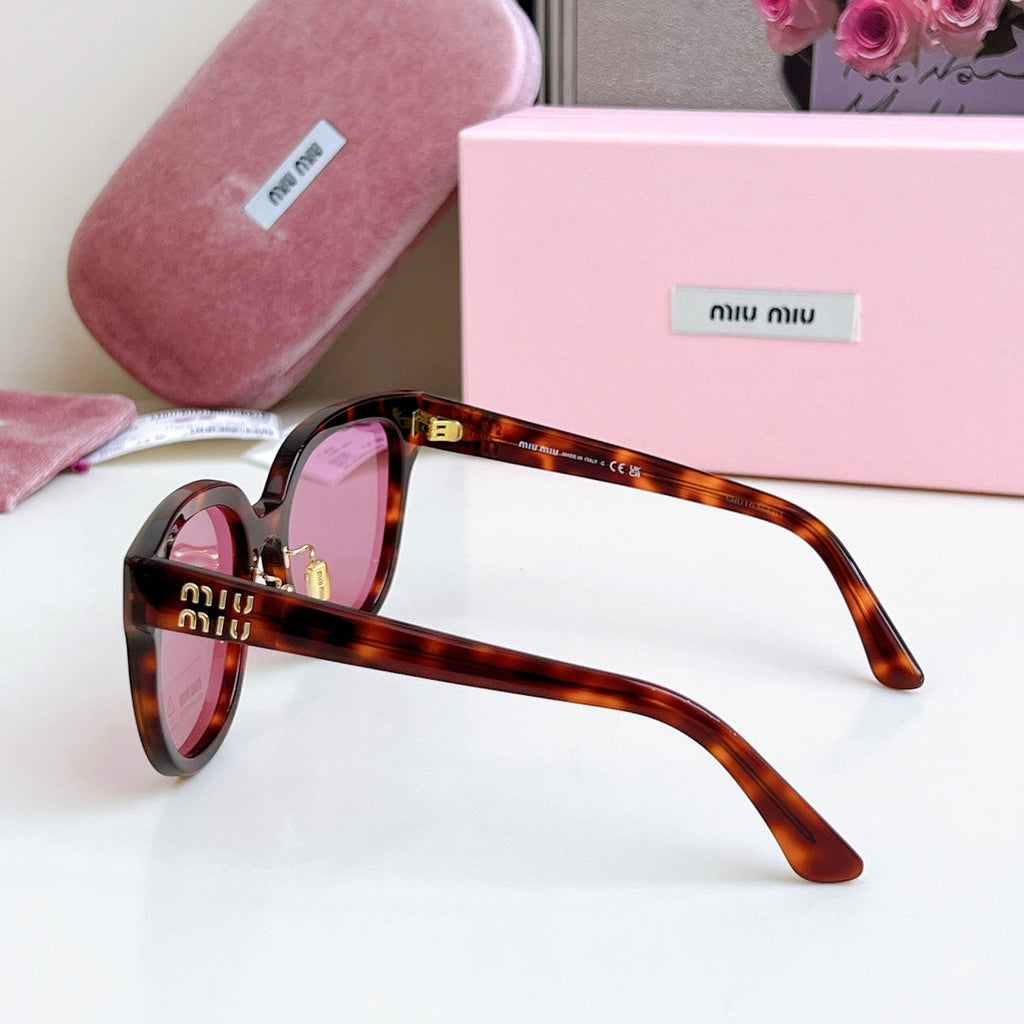 LOGO SUNGLASSES SMU 01ZS 573436 IN ACETATE