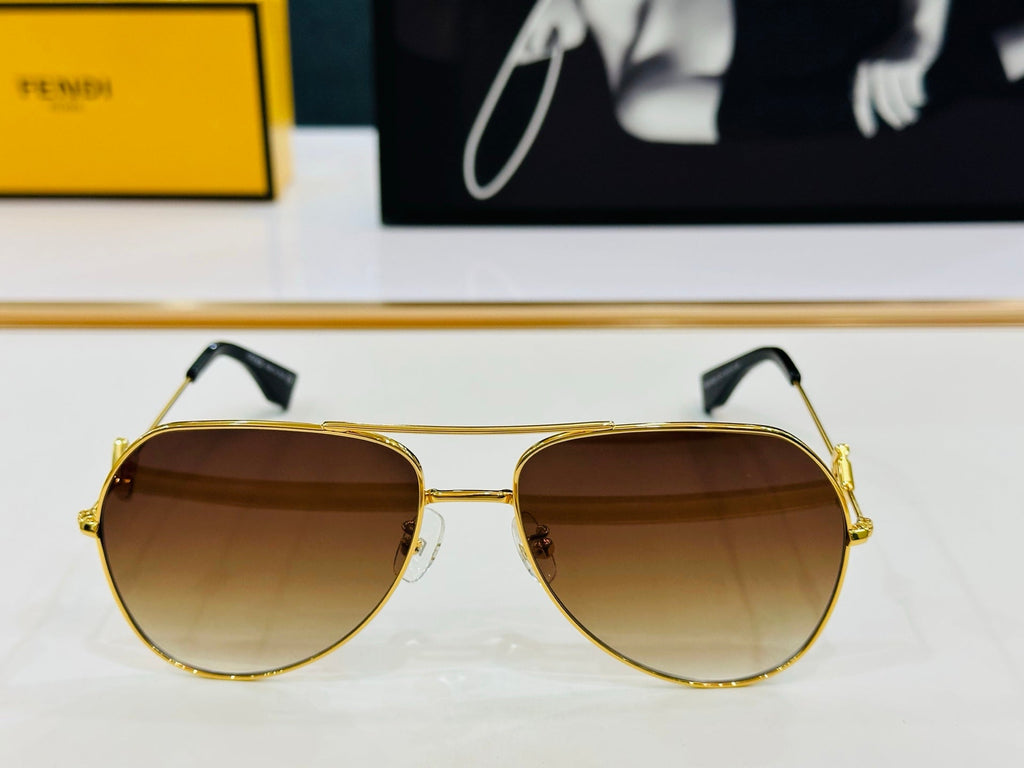 SKY AVIATOR FRAME SUNGLASSES E40150U IN METAL