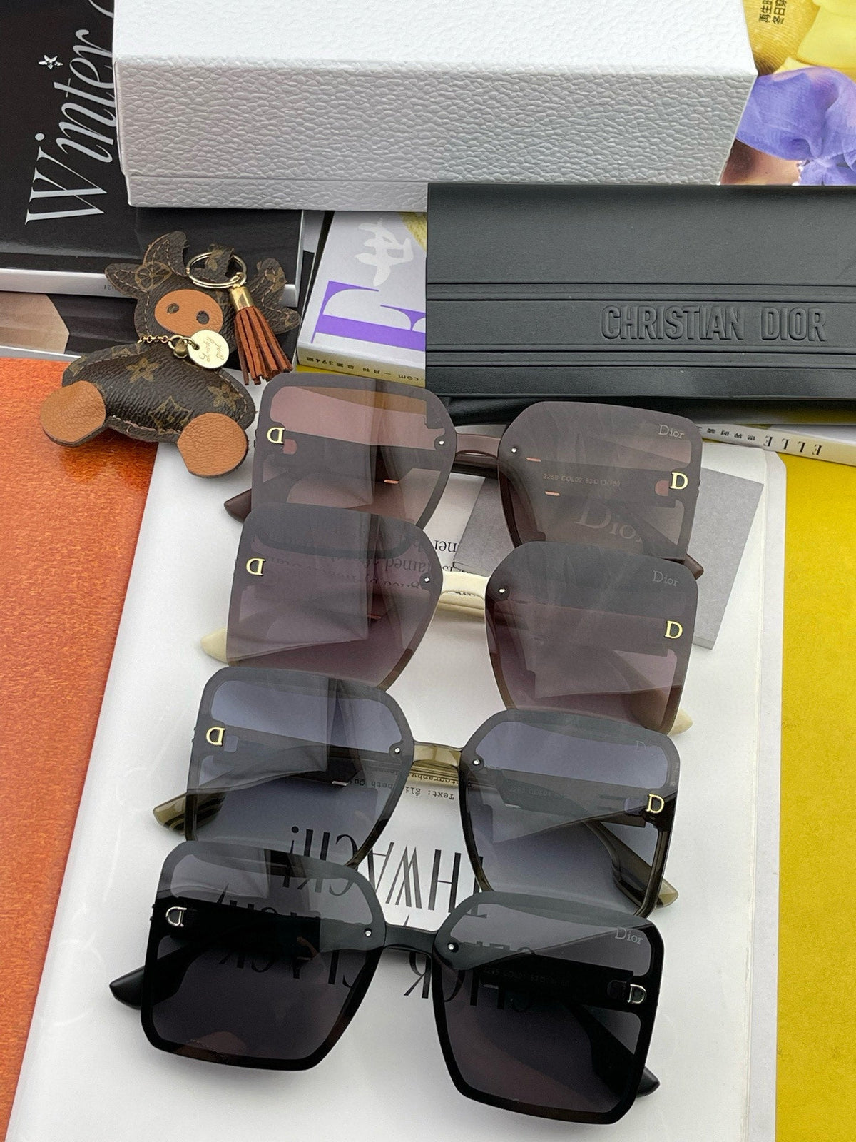 DIOR MONTAIGNE SUNGLASS CD2682 IN ACETATE