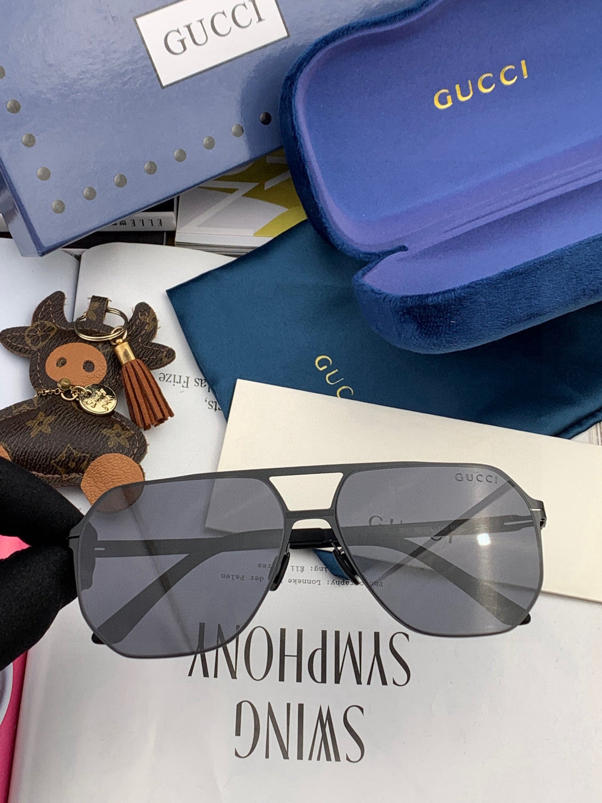 NAVIGATOR FRAME SUNGLASSES G1731 IN METAL