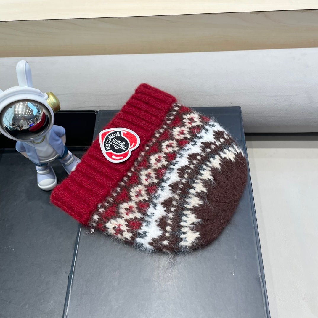 BEANIE HAT IN COLORFUL WOOL 438147