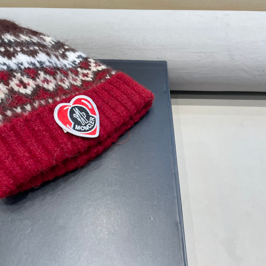 BEANIE HAT IN COLORFUL WOOL 438147