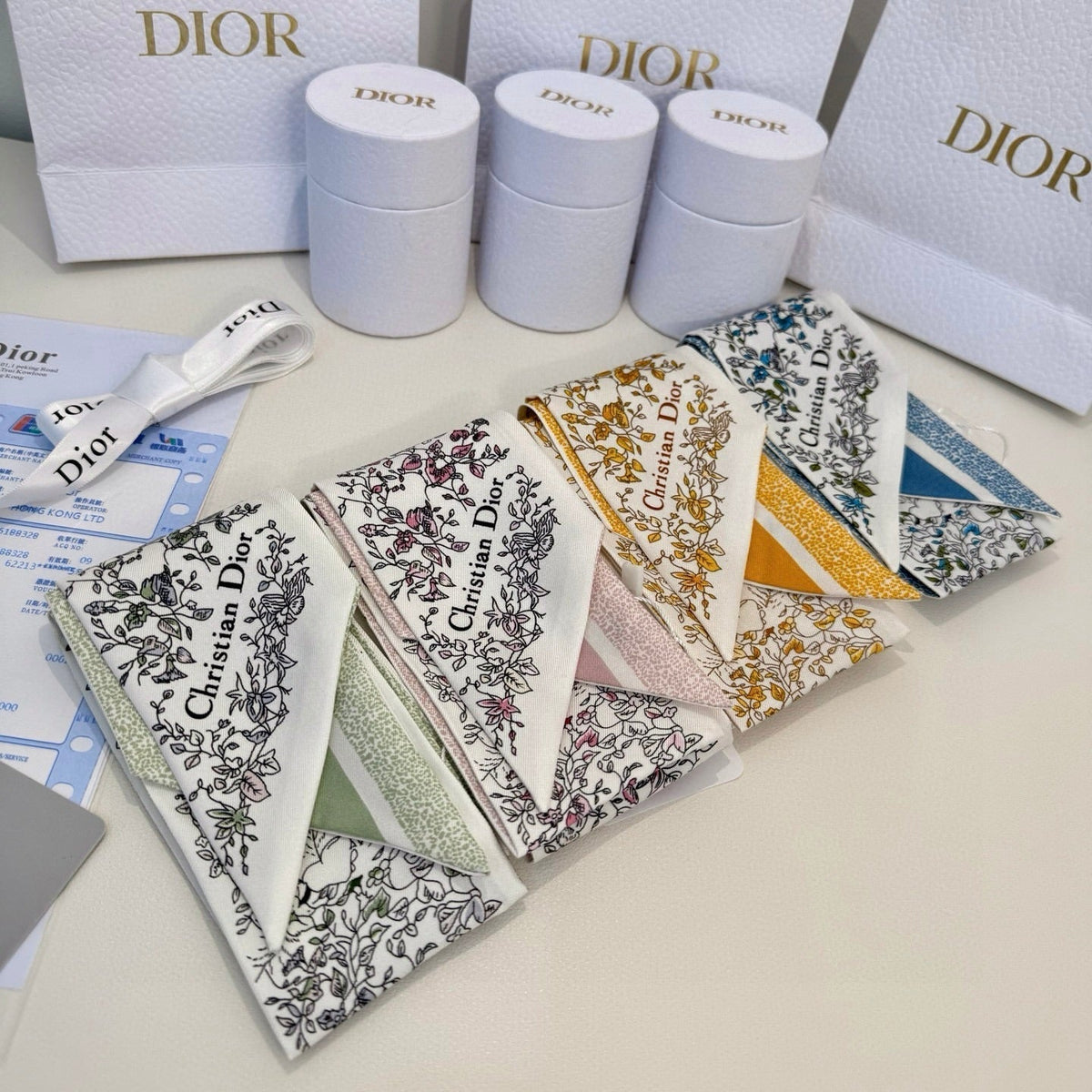 DIOR RIBBON IN SILK 591423