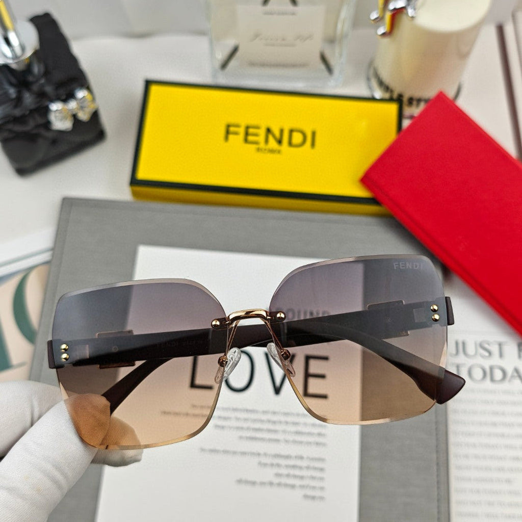 FIRST CRYSTAL SQUARE FRAME SUNGLASSES 55509 IN ACETATE