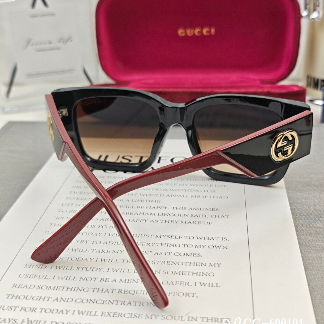 SQUARE FRAME SUNGLASSES 69101 IN ACETATE