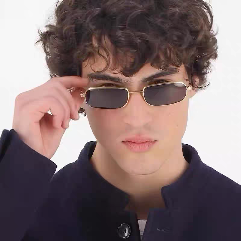 RECTANGULAR FRAME SUNGLASSES GG1457S IN METAL