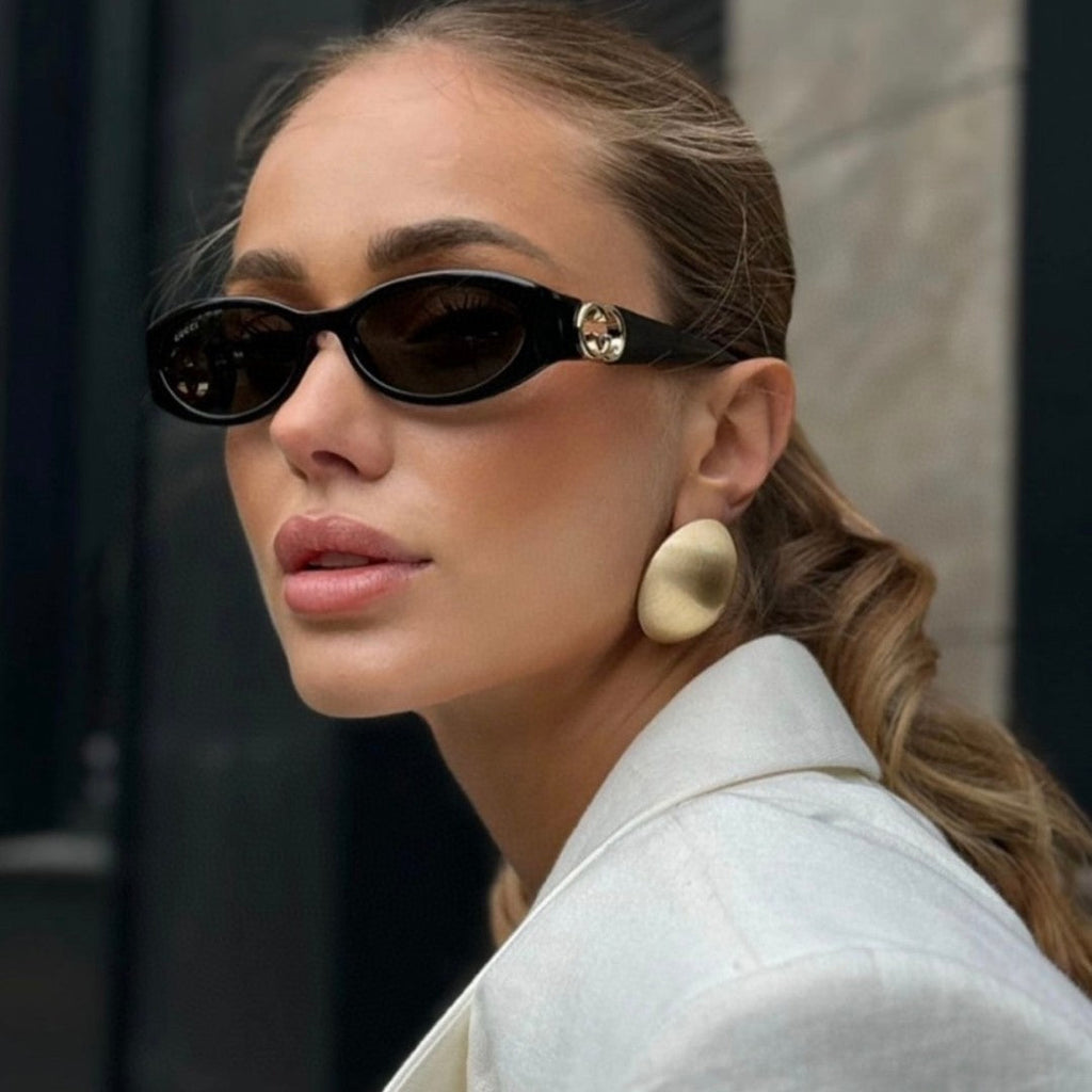 OVAL FRAME SUNGLASSES GG1662SA IN ACETATE