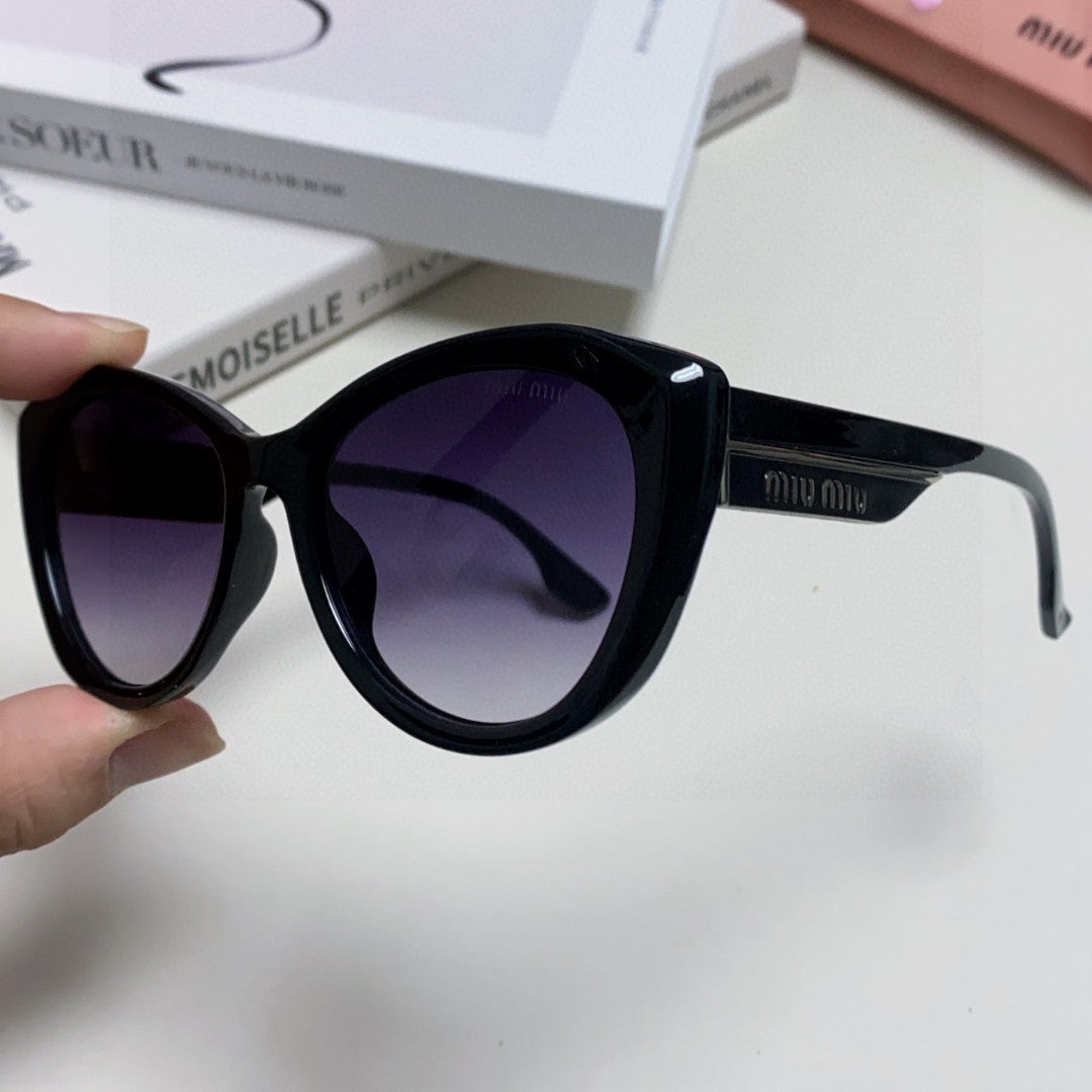 GLIMPSE SUNGLASSES 576816 IN BLACK ACETATE