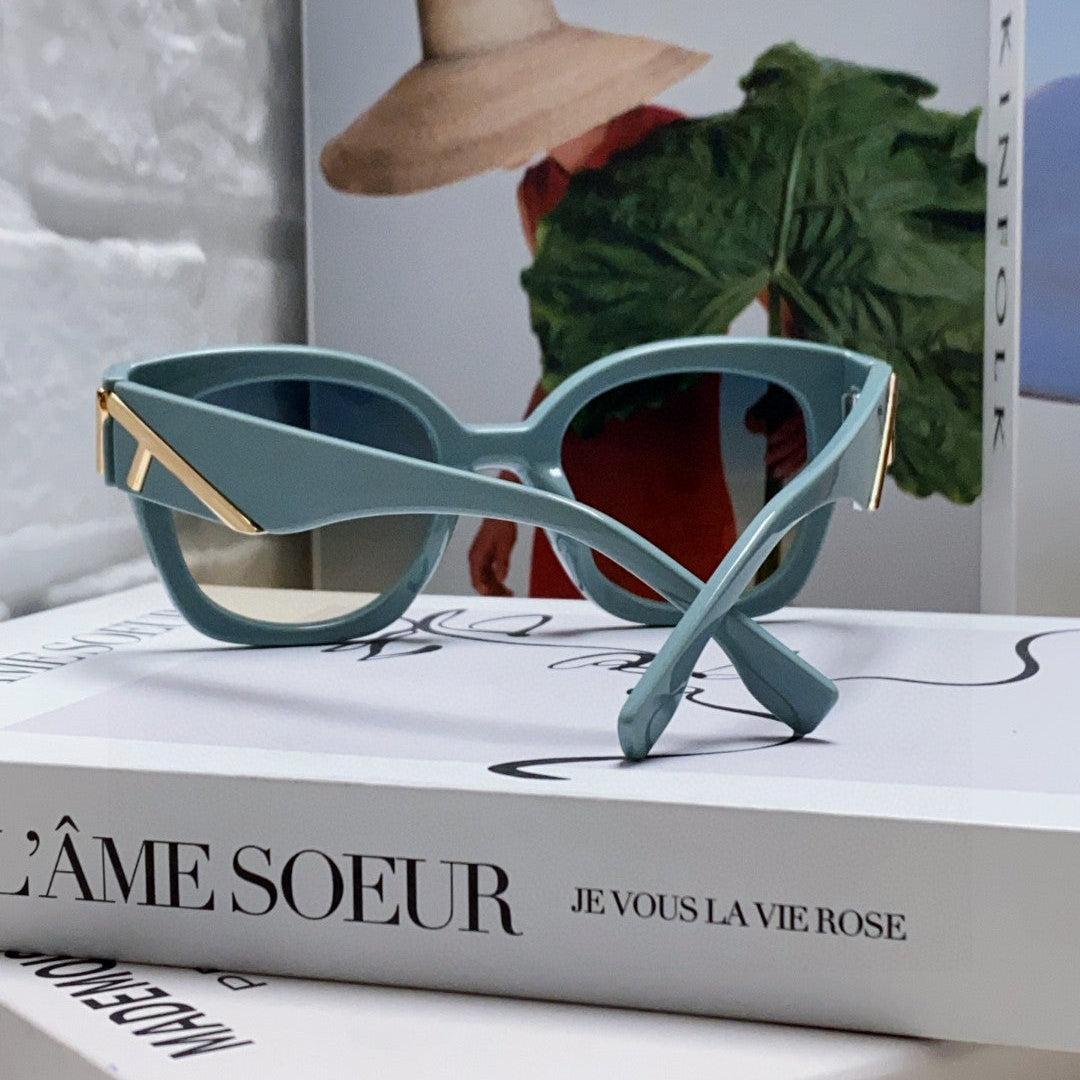 ROMA SQUARE FRAME SUNGLASSES 542083 IN ACETATE