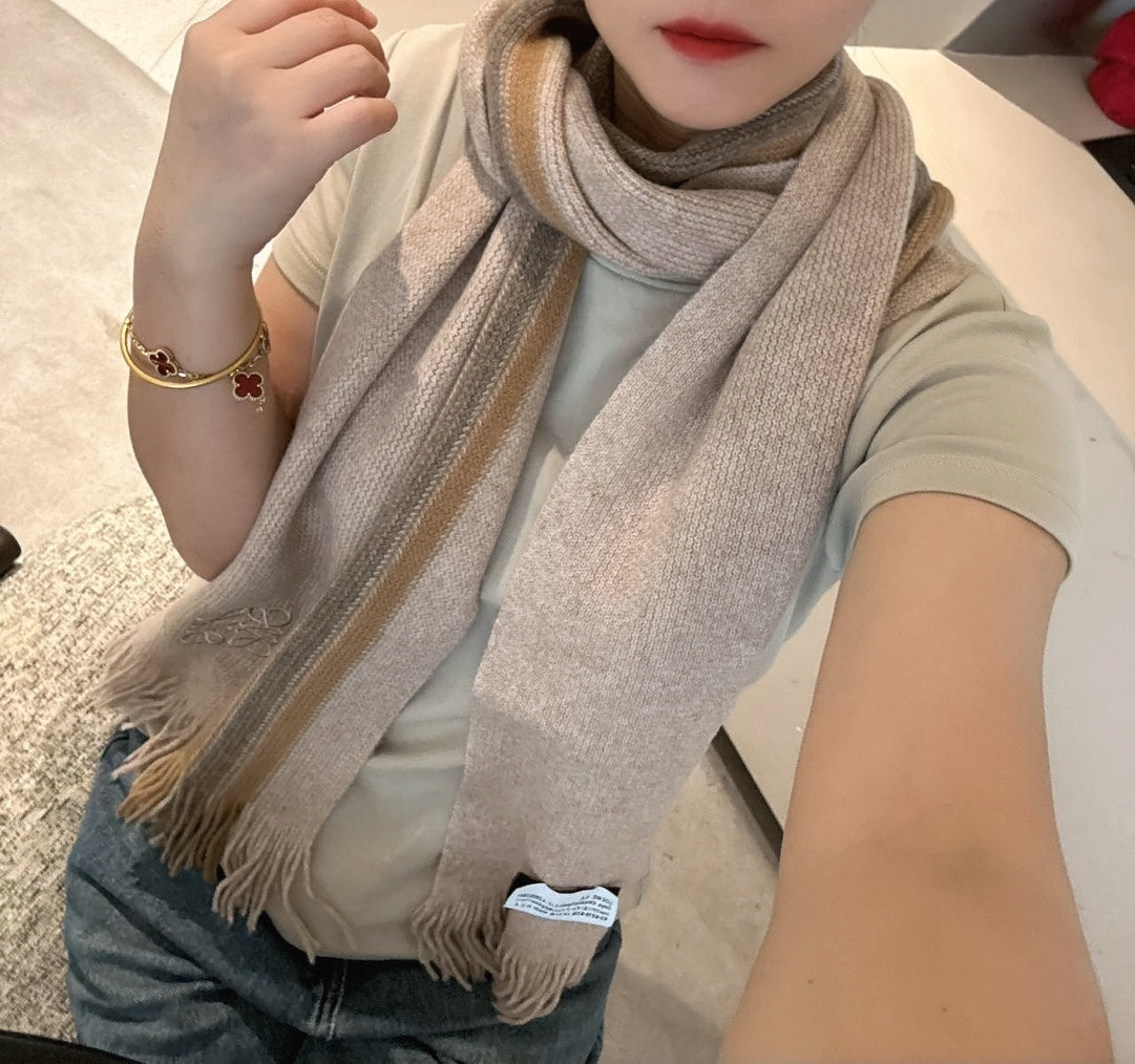 LOEWE 25S SCARF 180 IN CASHMERE 576713