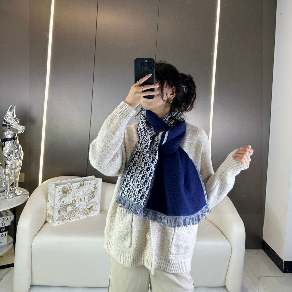 DIOR SCARF 200 CM IN CASHMERE 603607