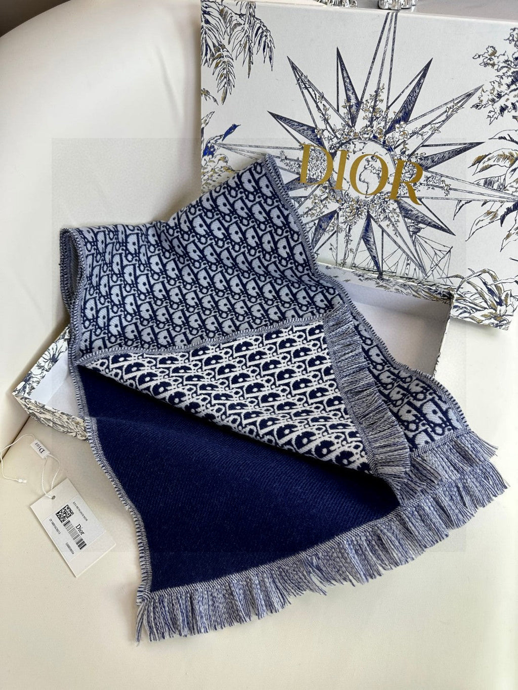 DIOR SCARF 200 CM IN CASHMERE 603607